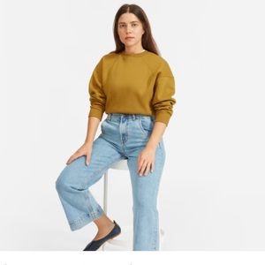 Everlane ReNew cropped sweatshirt